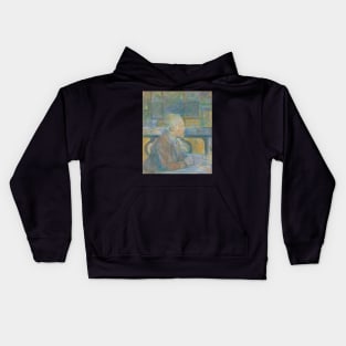 Henri de Toulouse-Lautrec, Portrait of Vincent van Gogh, 1887 Kids Hoodie